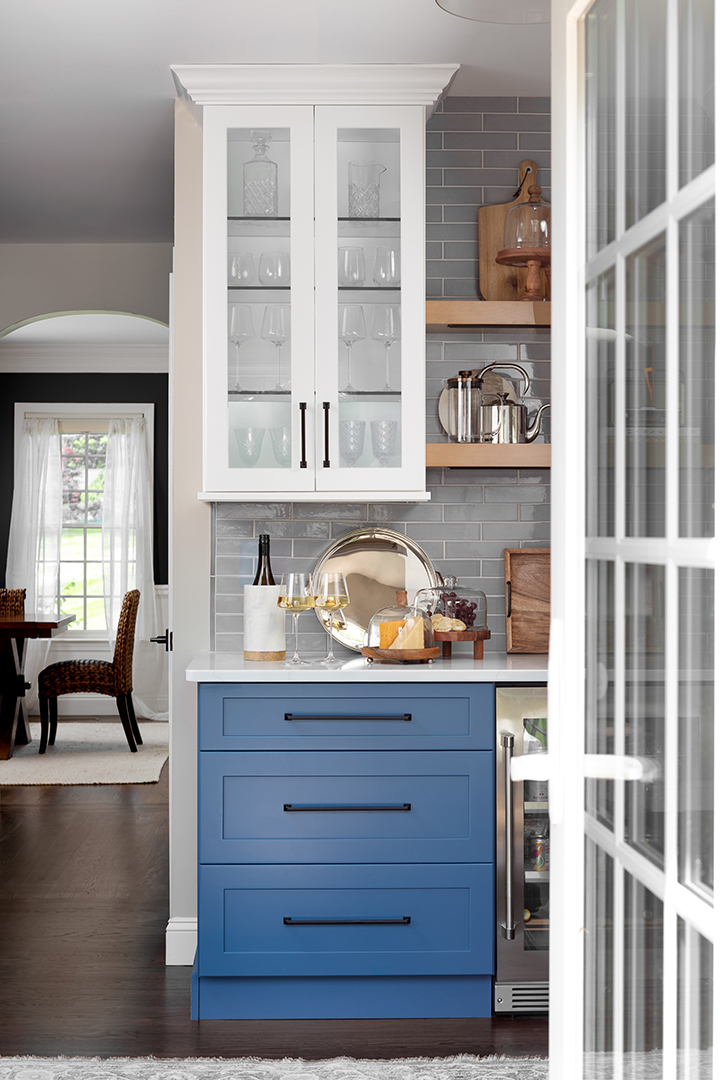 kitchen that has been professionally styled by an interior photo stylist
