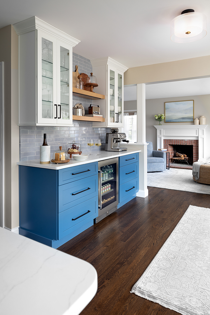 kitchen that has been professionally styled by an interior photo stylist